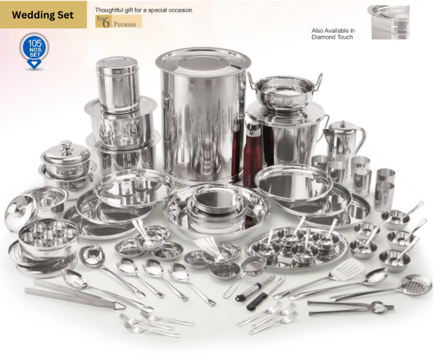 105 pcs Wedding Set - Premium