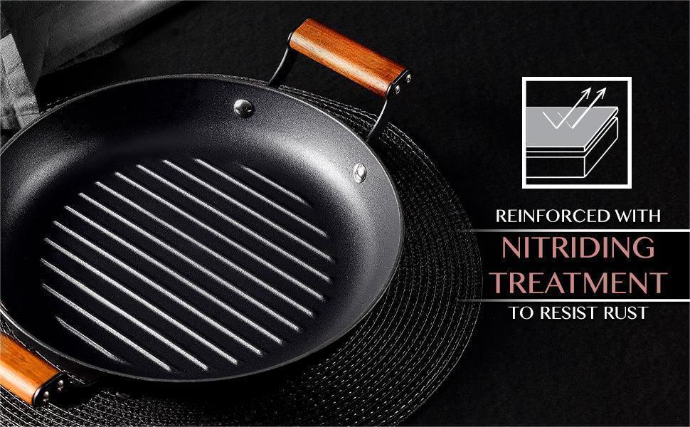 Cast Iron 6 pcs Cookware Set – Medium