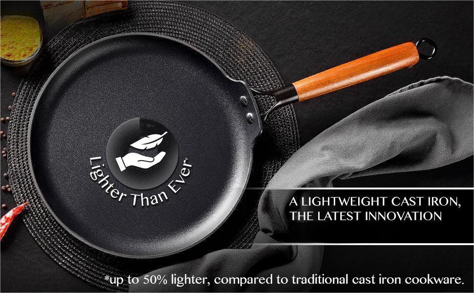 Cast Iron 6 pcs Cookware Set – Medium