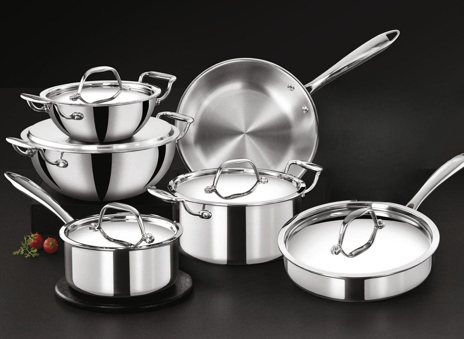 Tri Ply Cookware Sets