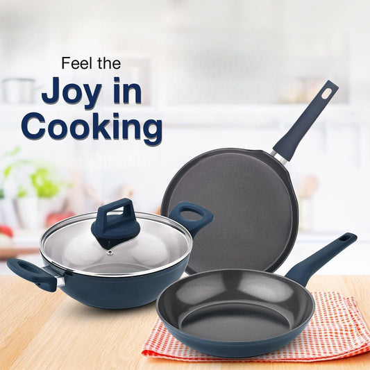 Non-Stick 3 pcs Cookware Set