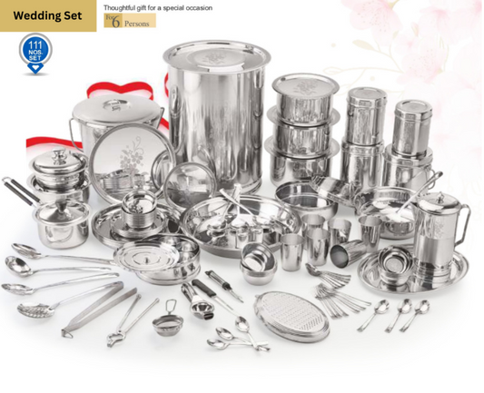 111 pcs Wedding Set - Laser Etching